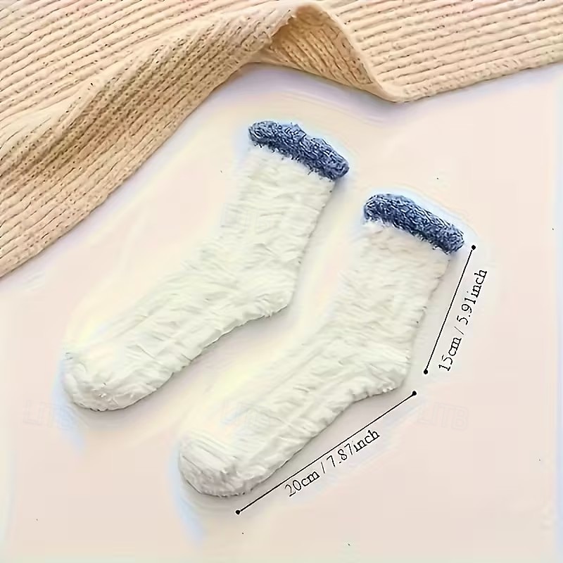 15 زوجًا من الجوارب الحرارية النسائية - جوارب شتوية من السيليكون مضادة للانزلاق بألوان ناعمة - تحافظ على شكلها غير قابلة للانزلاق ومناسبة للارتداء اليومي في صالة الألعاب الرياضية والاستخدام بعد 2026 - $26.99 –P7