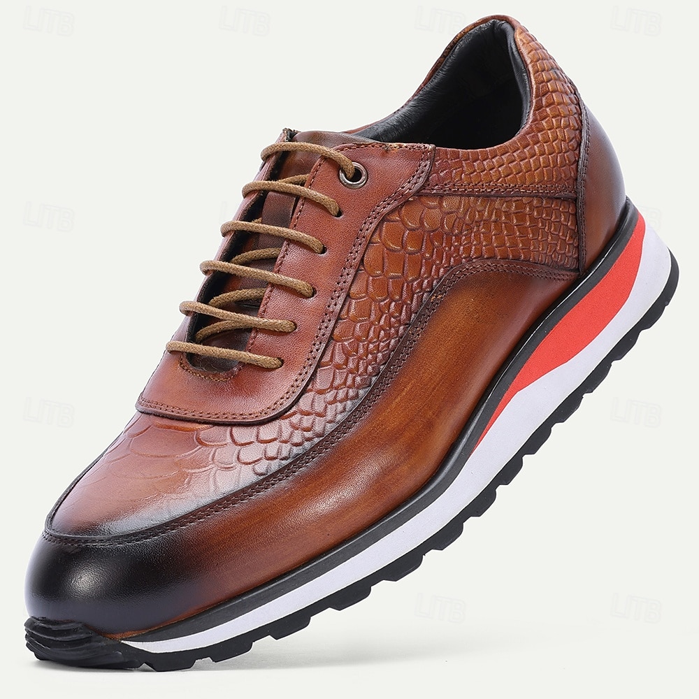 Tênis casuais masculinos pretos e vermelhos para casamento – design esportivo elegante com ajuste confortável, ideal para convidados de casamento, casamentos na praia e celebrações informais. de 2026 por $94.99 –P4