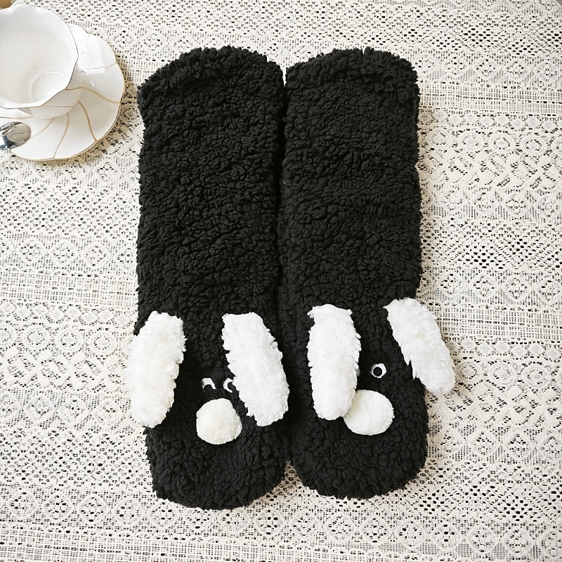 mysiga tjocka strumpor kvinnor varma vinterplysch sovstrumpor mjuka hemmagolvsstrumpor bekväma postpartum loungestrumpor inomhus termokläder 2026 - $11.49 –P10