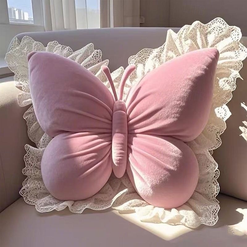 Princess Butterfly Throw Pillow Decorative Cushion for Office Living Room Bedroom Car Sofa Home Accent Pillow Cute Bow Design Soft Cozy Room Decor 2026 - $26.99 –P9