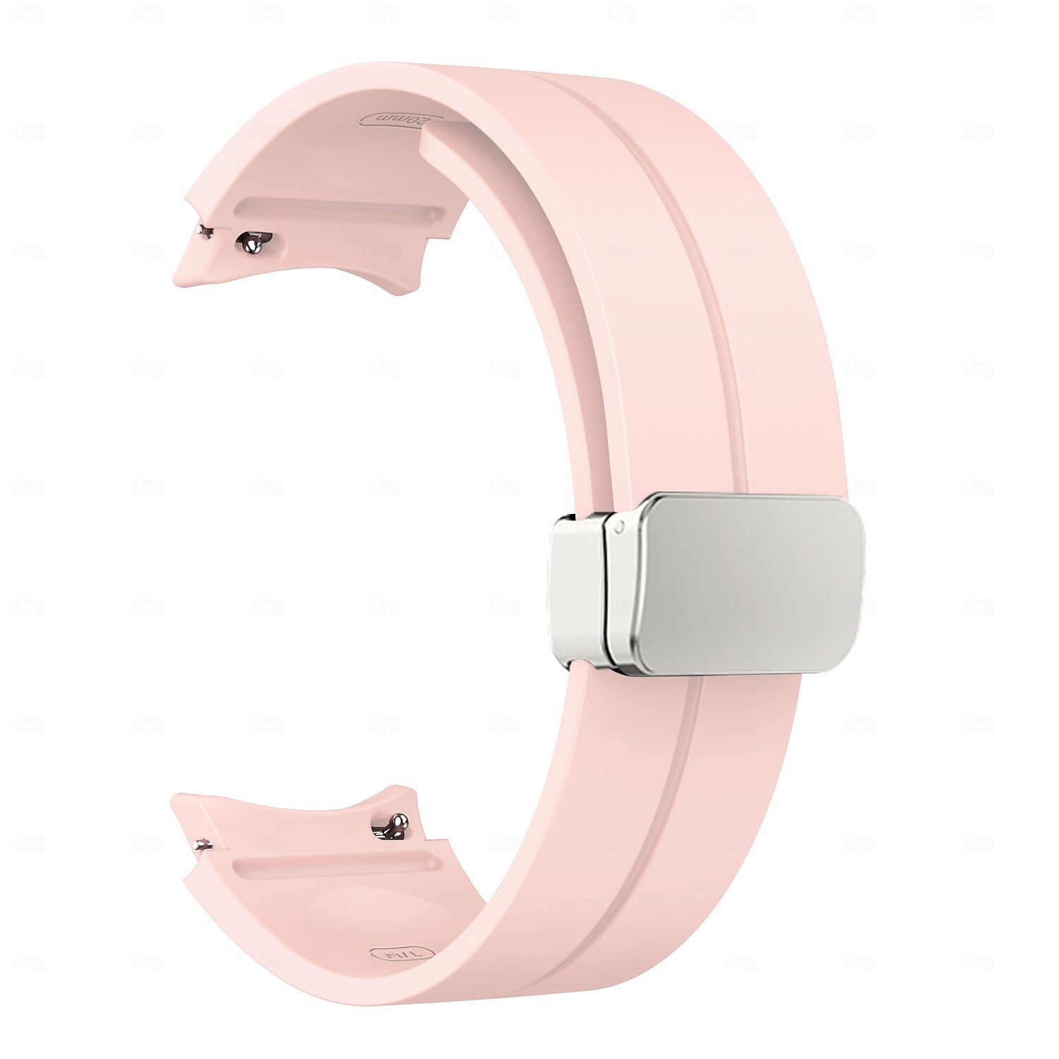 2026年 時計バンド のために Samsung Galaxy Watch 7/6/5/4  40/44mm, Watch 5 Pro 45mm, Watch 6 Classic 43/47mm, Watch 4 Classic 42/46mm シリコーン 置換 ストラップ 調整可 スポーツバンド モダンバックル リストバンド  コレクション – $10.99 –P10