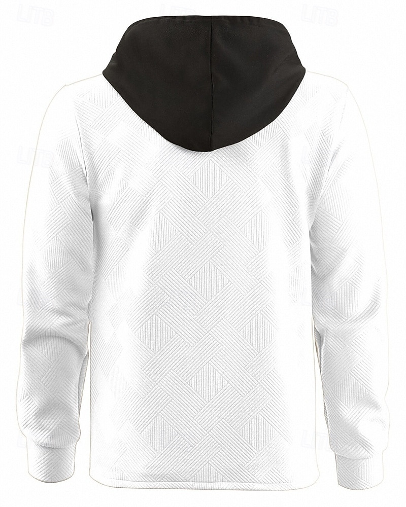 Homme Veste Légère Veste Décontractée Veste à Capuche Extérieur Occasionnel Avec Poches Automne Hiver Bloc de Couleur Streetwear Quotidien À capuche Régulier Noir Blanche bleu marine Kaki Grise Veste de 2026 ? $33.99 –P14
