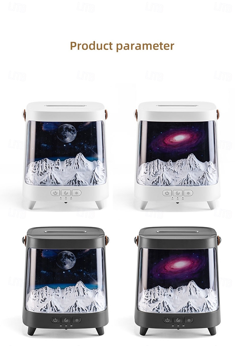 Air Spray Humidifier with Essential Oil Fragrance Expansion Function Adjustable Seven Color Light Suitable for Home Bedroom and Holiday Gifts Bedroom Rain Humidifier Desktop Humidifier Living Roo 2026 - $43.99 –P16