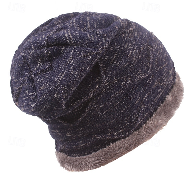 Per uomo Unisex Berretto Cappelli Invernali Berretti Cappello lavorato a maglia Berretto Invernale Nero Vino Fibre Acriliche Lavorato a maglia Pile Accogliente Abbigliamento quotidiano Uscire Colore del 2026 a $7.99 –P3