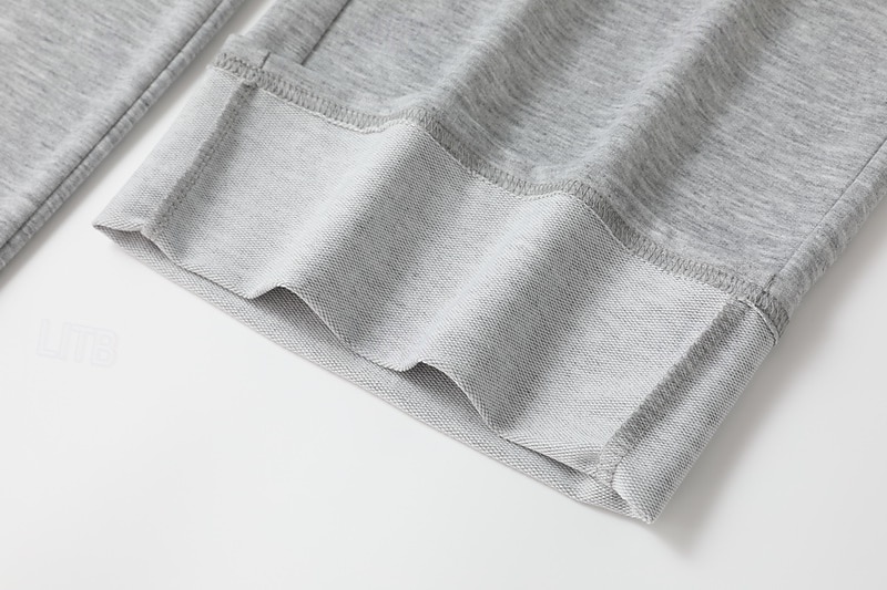 Multi Packs 3pcs Men's Black+Navy Blue+Light Grey Sweatpants Trousers Lightweight Straight Leg Sweatpants Drawstring Elastic Waist Plain Vacation Daily Wear Spandex Spring 2026 - $42.99 –P19