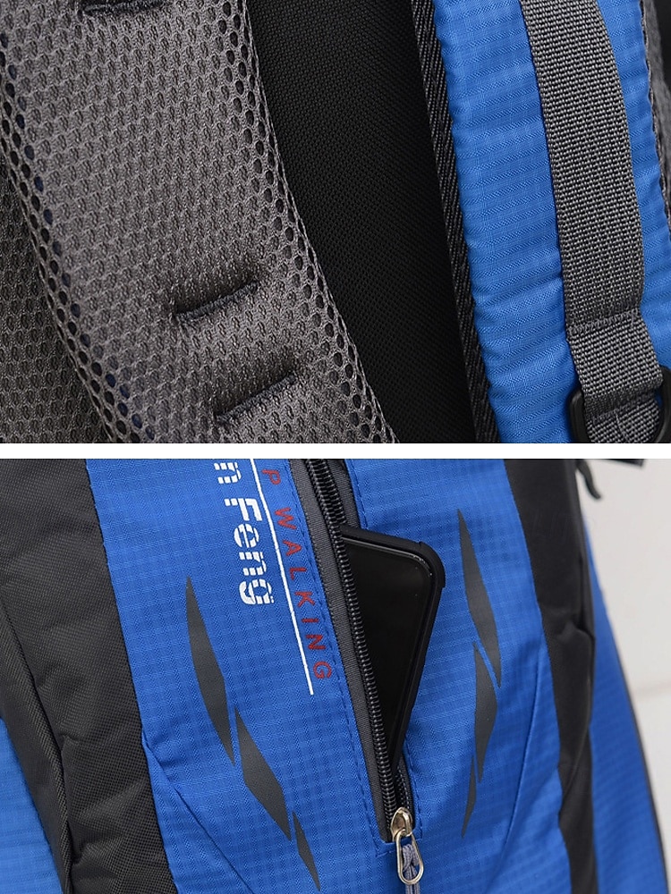 Mochila unisex de senderismo, disponible en varios colores, resistente y espaciosa, con correas ajustables para aventuras al aire libre. 2025 - $19.99 –P8