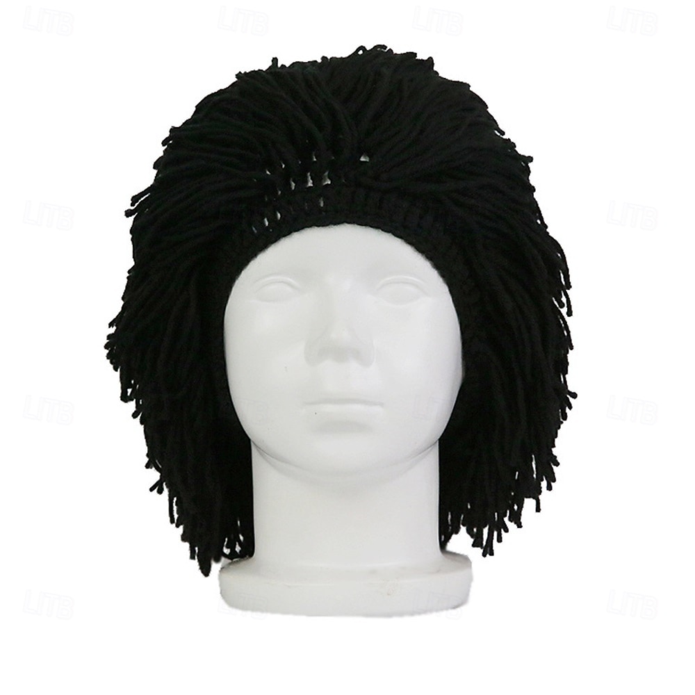 Карнавальный парик 2026 Красный Черный Белый Прямой Короткие Синтетический фестивальный парик Вторник на масляной неделе Парад Волосы для косплей-костюма для Мужчины 2026 - $11.99 –P8