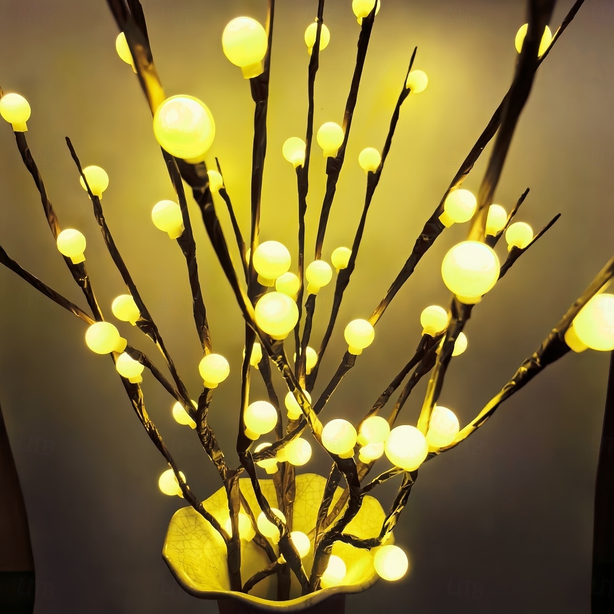 Круглый Беспроводной Включение  Выключение Хэллоуин Питание от батареек AA 1 шт. 2026 - $16.49 –P4