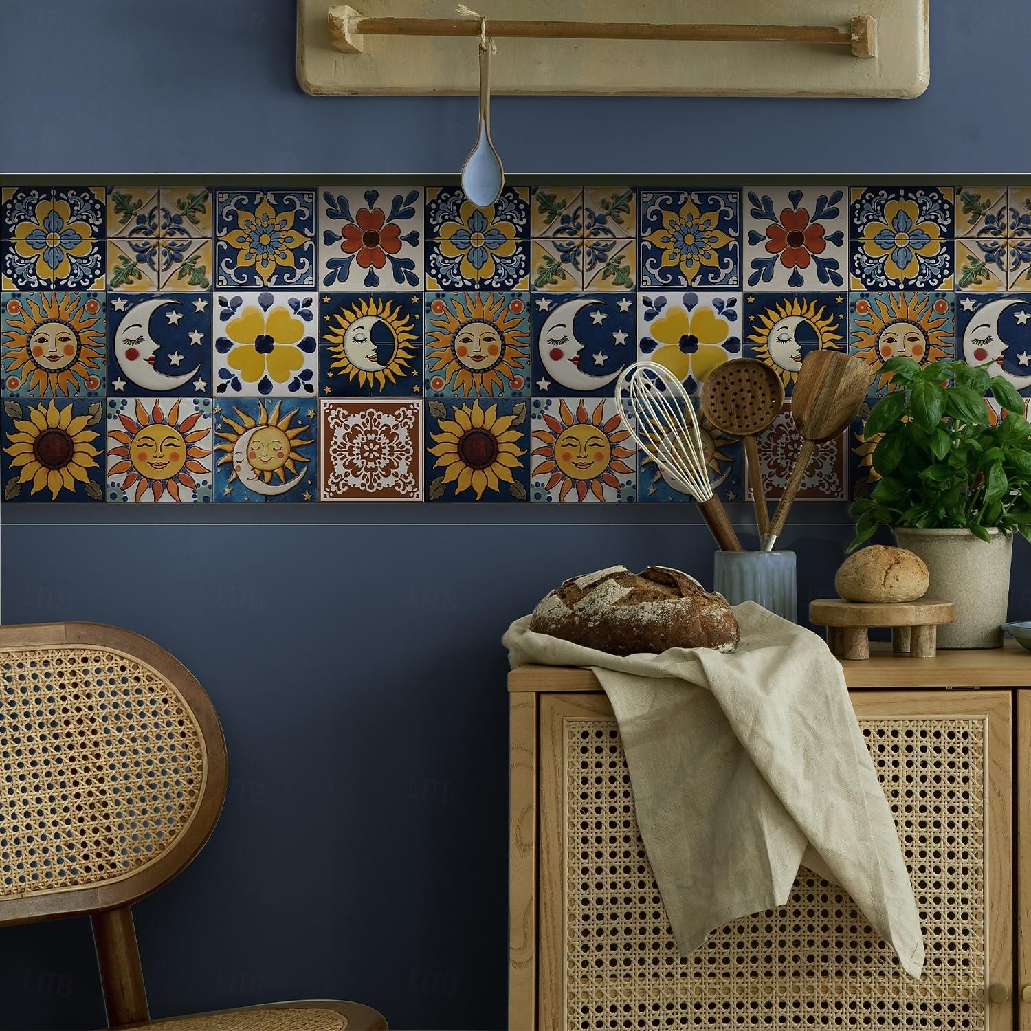 12 τεμάχια αυτοκόλλητα πλακιδίων τοίχου 3d peel stick 6x6 in, παχύ μωσαϊκό κρυστάλλου αφρού pe, αδιάβροχο backsplash για κουζίνα, μπάνιο &διακόσμηση σπιτιού, μεταλλικό κουτί δώρου με πάνελ τοίχου 2026 - $28.99 –P4