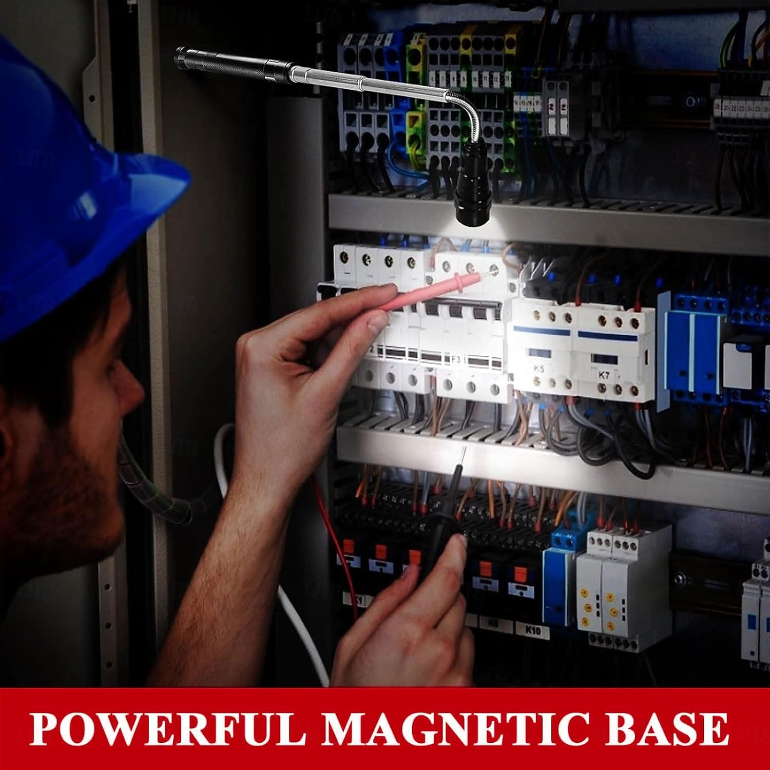 Магнитный инструмент со светодиодом, наполнители для чулок, рождественские подарки для мужчин, подарки в виде белого слона для взрослых, папы, мужа, него, телескопический магнит, крутые гаджеты для 2026 - $16.99 –P2