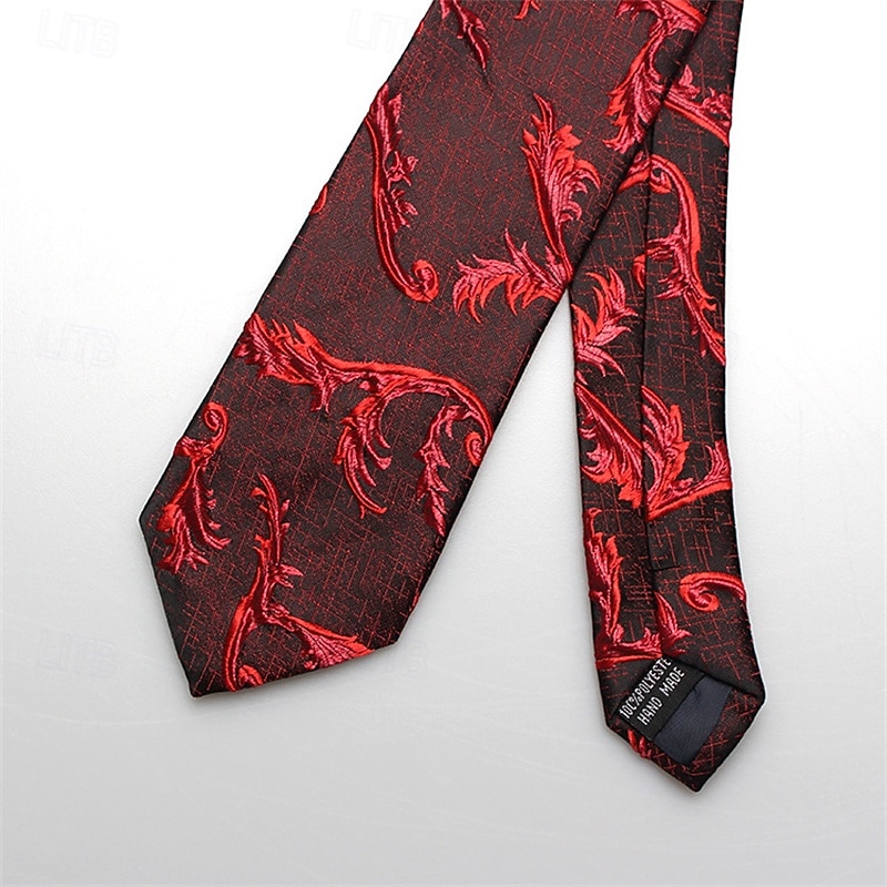 Voor heren Stropdassen Modieus Klassiek Modern eigentijds Met Patroon Bruiloft Alledaagse kleding 2026 - $8.99 –P6