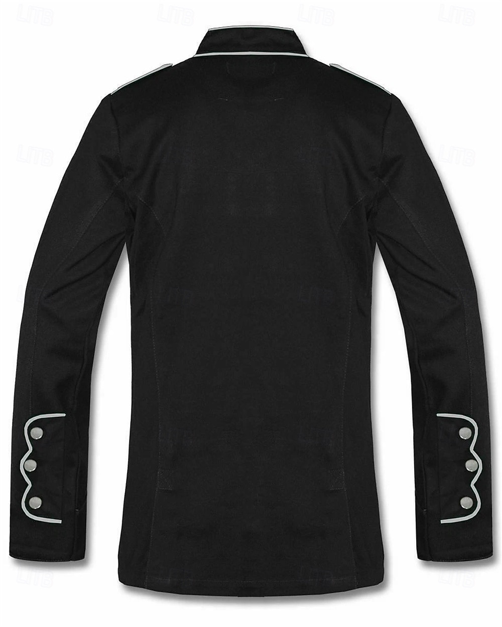 Retro Vintage Rococo Coat Masquerade Circus Jacket Long Sleeves Prince Aristocrat Fancy Dress Men's Carnival Masquerade Event / Party Adults' Coat Spring Fall & Winter 2026 - $52.99 –P2