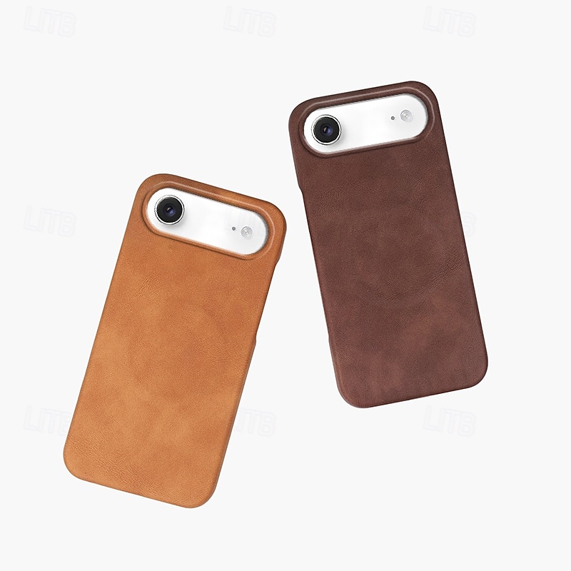 Handy Hülle Handyhüllen Für iPhone 17 Pro Max 16 15 14 Pro Max 13 Pro Max Rückseite Magnetische Adsorption Unterstützt kabelloses Laden Retro PC PU-Leder 2026 - $14.99 –P3