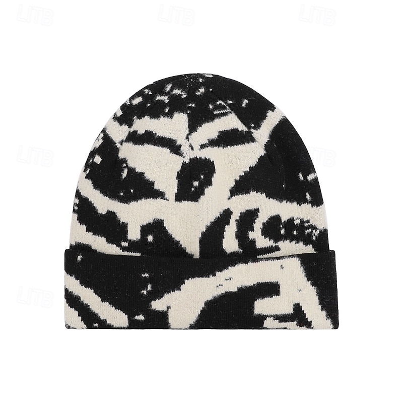 Winter Outdoor Cold Weather Hat For Women Stylish European American Knit Beanie With Ear Protection Large Head Cover Warm Fleece Lined Winter Cap 2026 - $9.49 –P10