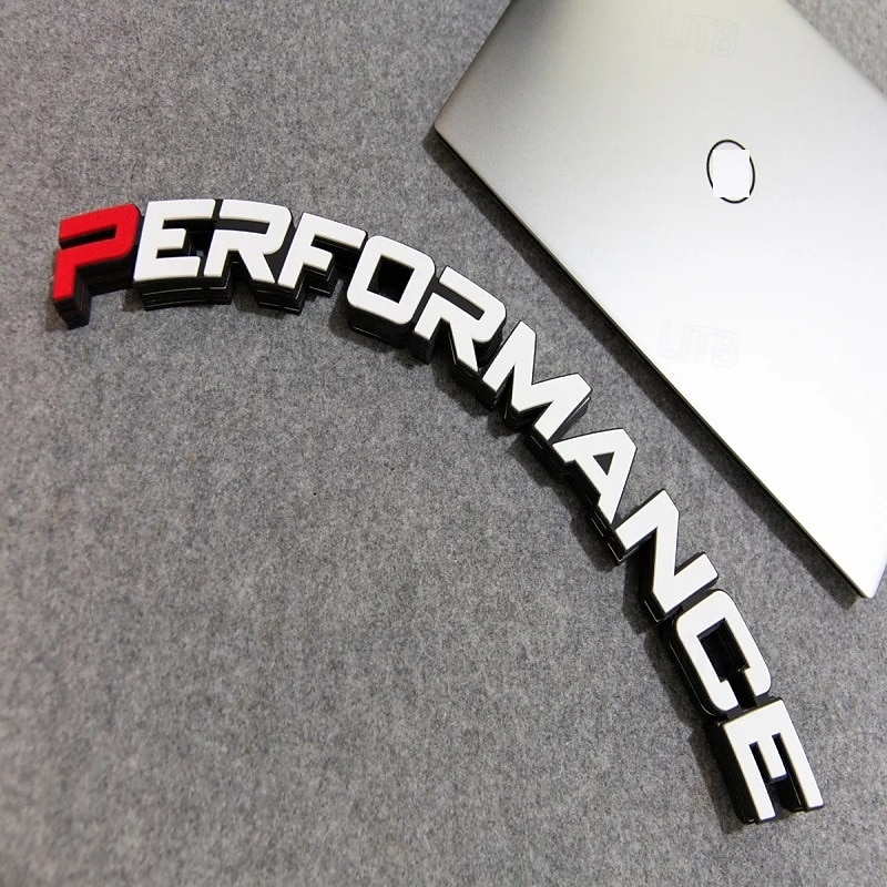 8 قطع/مجموعة ملصقات ديكور لإطارات السيارات ضبط السيارة ملصقات ثلاثية الأبعاد دائمة من مادة البولي فينيل كلوريد ملصقات حروف تسمية السيارات للأداء 2025 - $22.99 –P7