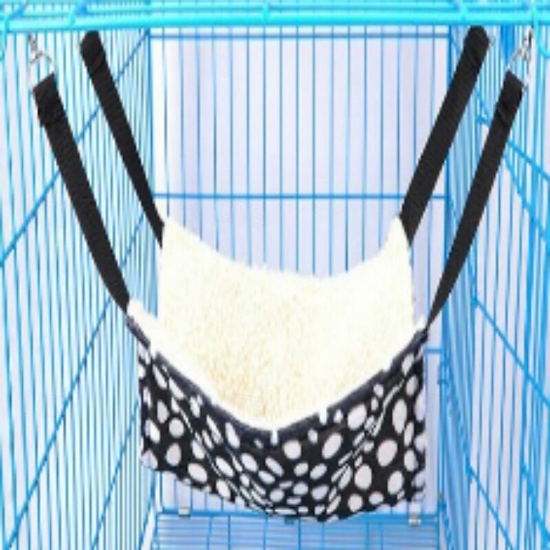 κομψή αιώρα γάτας με λεοπάρ μοτίβο - μαλακό βελούδινο κρεμαστό κρεβάτι για γάτες &μικρά κατοικίδια - άνετα &τάσεις 2025 - $13.99 –P4