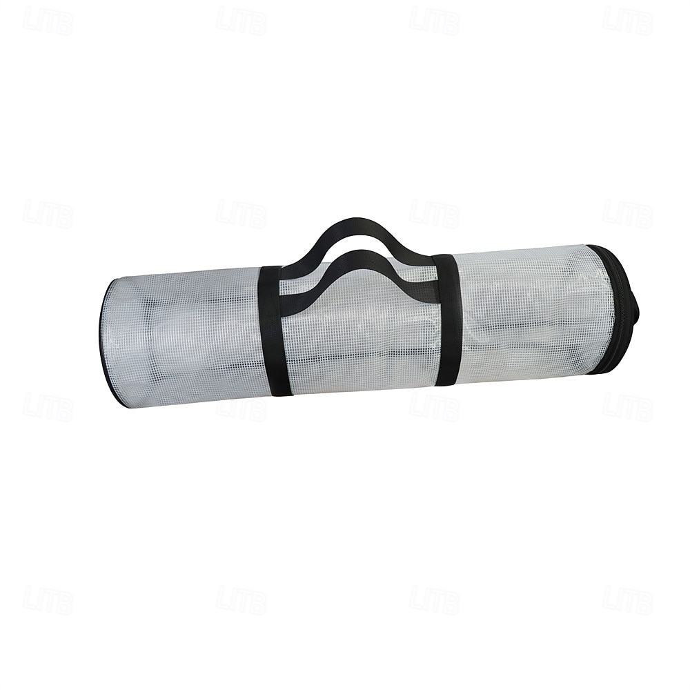 Boîte de rangement transparente en PVC robuste avec poignée - grande capacité, résistante aux déchirures &Conception facile à transporter pour Noël, Halloween, les anniversaires, les fêtes, idéale de 2026 ? $19.99 –P9