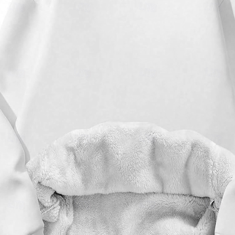 Ανδρικά Πετεινός Γκρινιάρης Φλις Πουλόβερ Καθημερινά Καθημερινό 3D Στρογγυλή Ψηλή Λαιμόκοψη Σπίτι Πάρτι Δώρο Streetwear Μπλε Απαλό Μπλε Λίμνης Μαύρο Λευκό Ρουμπίνι 3D εκτύπωση Φθινόπωρο Χειμώνας 2026 - $30.99 –P8