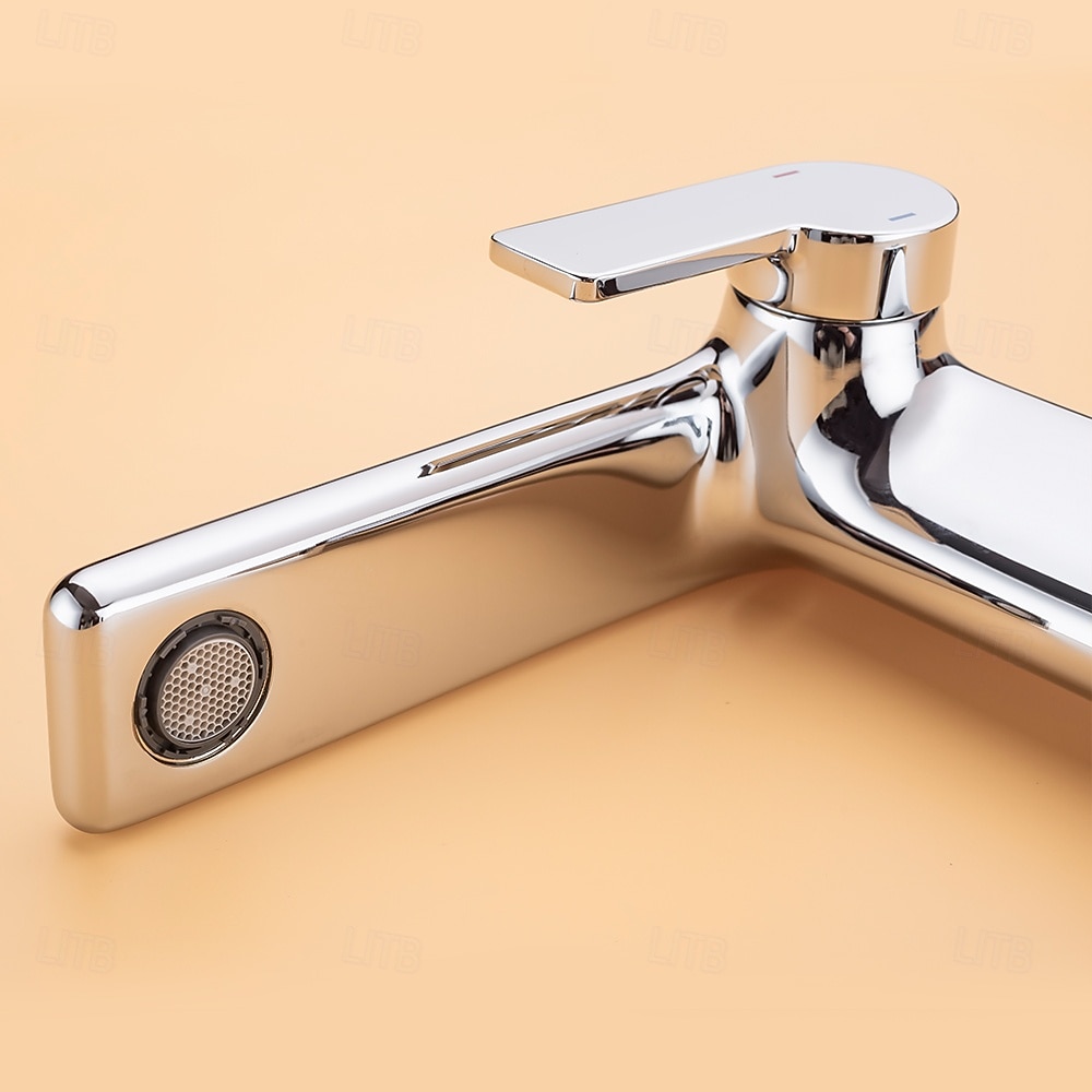 Bathroom Sink Faucet - Classic Electroplated Centerset Single Handle One HoleBath Taps 2025 - $194.99 –P3