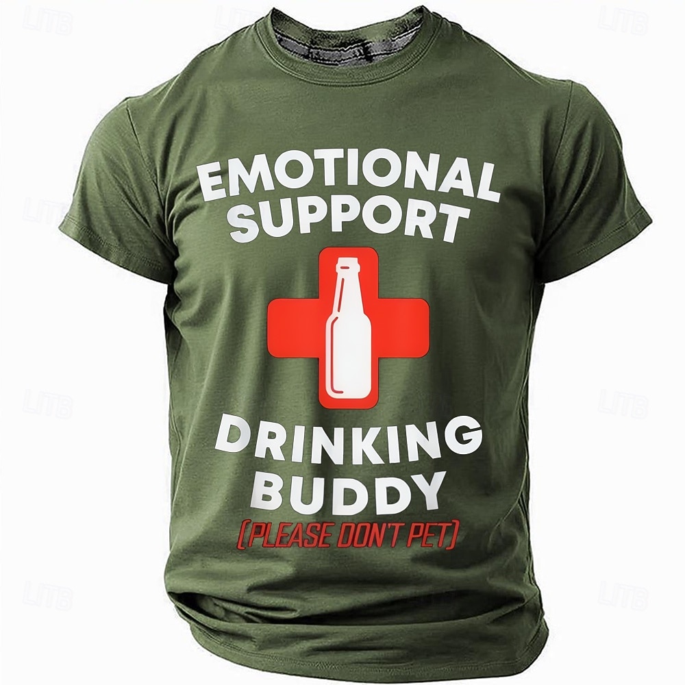 Per uomo Gergo divertente Maglietta Manica Corta maglietta Stampa 3D Girocollo Camicia Moda Quotidiano Quotidiano Streetwear Blu Nero Verde Estate Primavera Abbigliamento S M L XL XXL XXXL del 2026 a $21.99 –P2