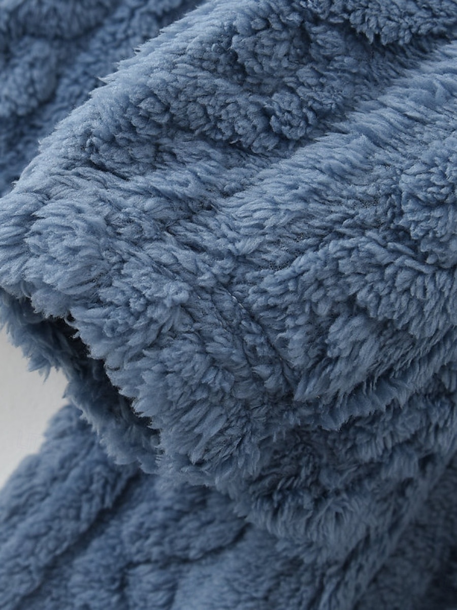 Női Pizsama Alkalmi Kényelmes Tiszta szín Rugalmas derék Nadrág Otthon Napi Hosszú ujj Terített nyak Fehér Rubin Sötétkék Bíbor Khakizöld Tavasz Ősz Tél Laza öltözet 2026 - $24.99 –P12