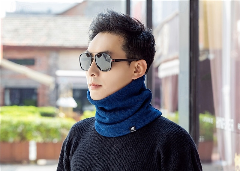 Μόδα μαλακή πλεκτή θερμαντική λαιμού αθλητικό κασκόλ γυναίκες άνδρες κάλυμμα προσώπου χειμώνα πατινάζ τρέξιμο ζεστά κασκόλ παχύ κρύο κολάρο μάσκα ολόκληρου προσώπου snood κασκόλ λαιμού bufanda παχύ 2026 - $15.99 –P10