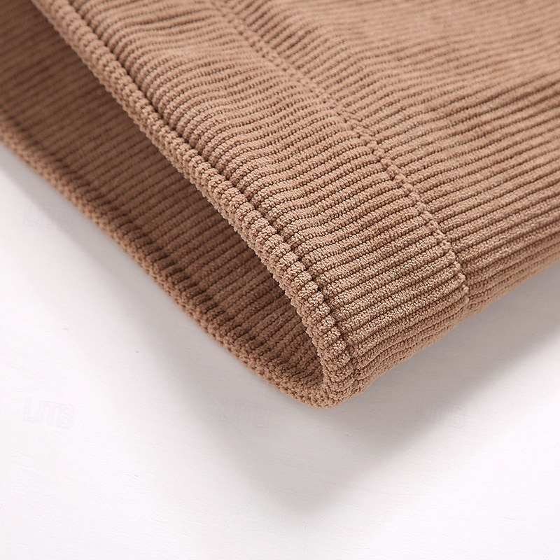 Homens Jaqueta de Inverno Casaco de lã Jaqueta casual Férias Diário Térmico / Quente Bolsos Tosão Outono Inverno Tecido Moda Roupa de rua Lapela Padrão Preto cáqui Verde Tropa Cinzento Casaco de 2026 por $48.99 –P5