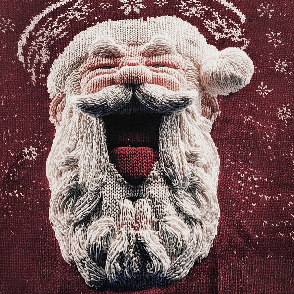 Ugly Christmas Sweater Men's Santa Claus Print Pullover Sweater Jumper Knitwear Crewneck Casual Vacation Daily Keep Warm Long Sleeve Spring Fall Winter White / Red Yellow Red 2026 - $37.99 –P8