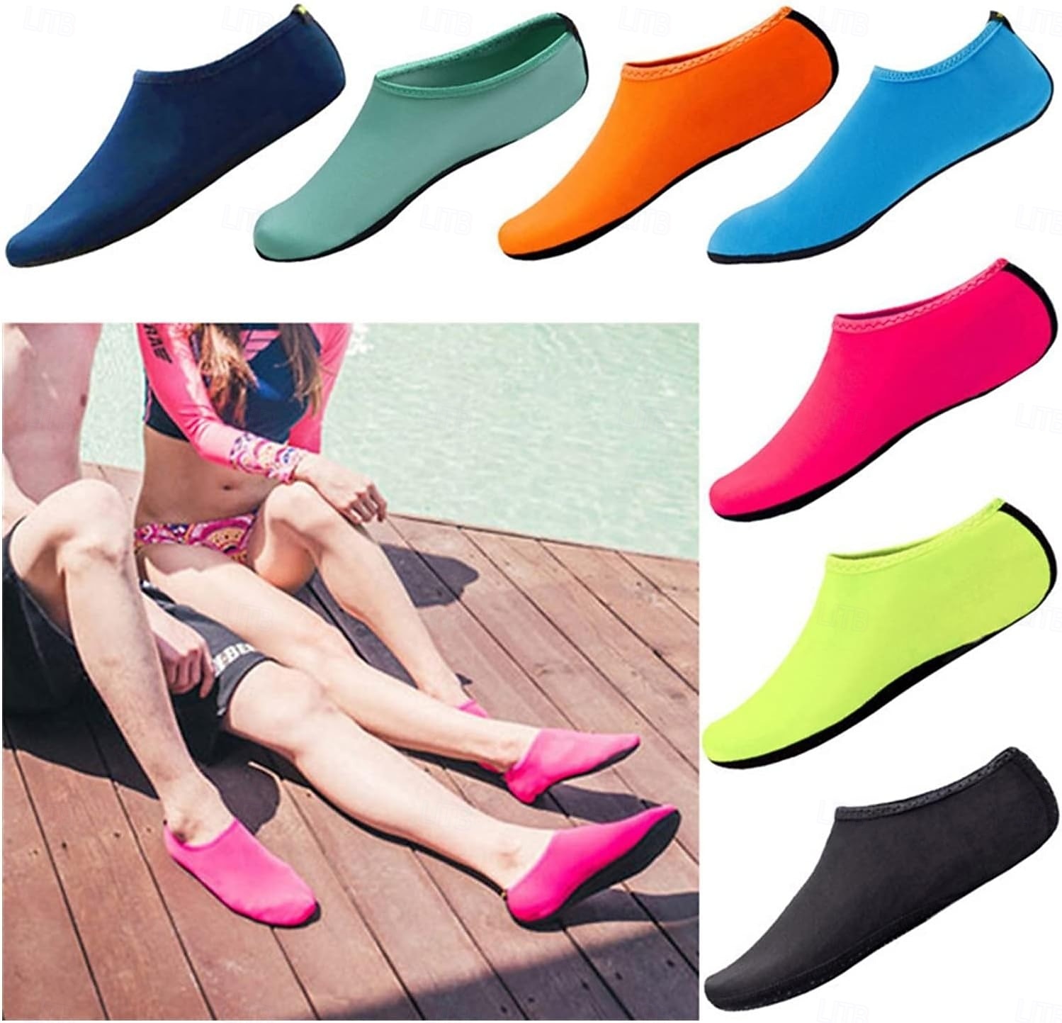Chaussures d'eau d'été à séchage rapide chaussons antidérapants pour femmes hommes enfants sports maritimes et de piscine de 2026 ? $8.99 –P1