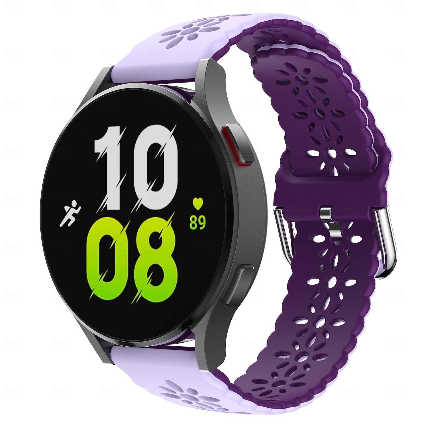 צפו בנד ל Samsung Galaxy Watch 7/6/5/4 40/44mm, Watch 6 Classic 43/47mm, Watch 4 Classic 42/46mm סיליקוןריצה תַחֲלִיף רצועה מתכוונן אבזם מודרני מודפס פרחוני צמיד 2026 - E£623.29 –P1
