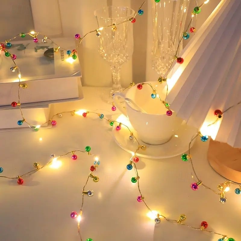 LED keiju string-valot 2M 20LED paristokäyttöiset seppelevalat häät ystävänpäivä sisätiloissa puu lomakoristelu 2026 - $16.49 –P3