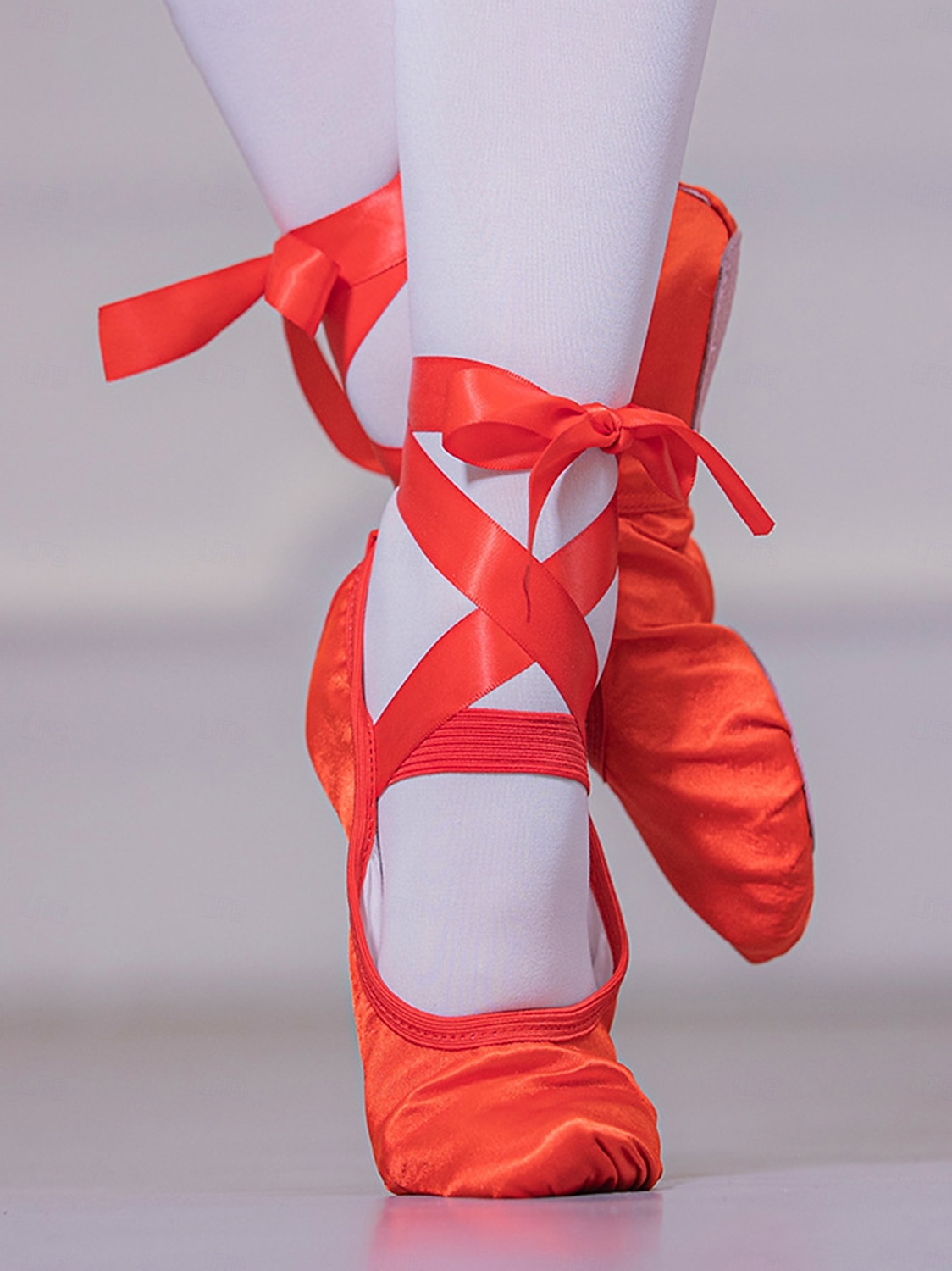 tyttöjen satiinista valmistetut balettitossut nauharemmillä - nuorten ammattilaisten harjoitteluun tarkoitetut tanssikengät lapsille ja teini-ikäisten balettiharjoitteluun 2026 - $11.99 –P2