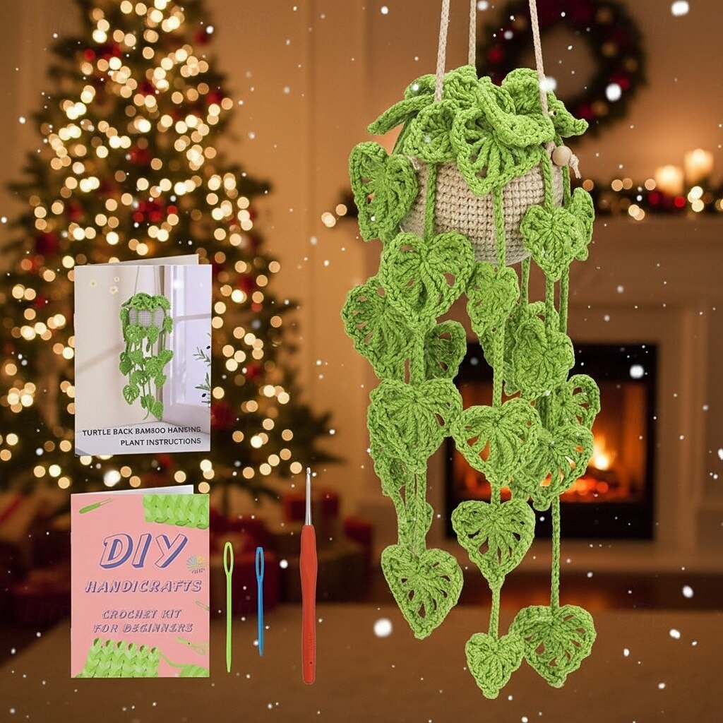 Kit di uncinetto per principianti kit di uncinetto per principianti kit di avvio completo per adulti kit di uncinetto e maglieria con video tutorial passo-passo regalo di Natale del 2025 a $20.99 –P6