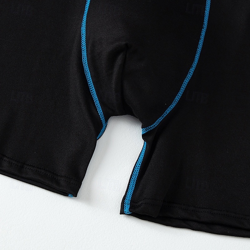 Herr 5st Grundläggande trosor Boxershorts Kalsong Elastisk midja Terylen Mateial som andas Bekväm Färgblock Brev Multifärg 2026 - $17.99 –P12