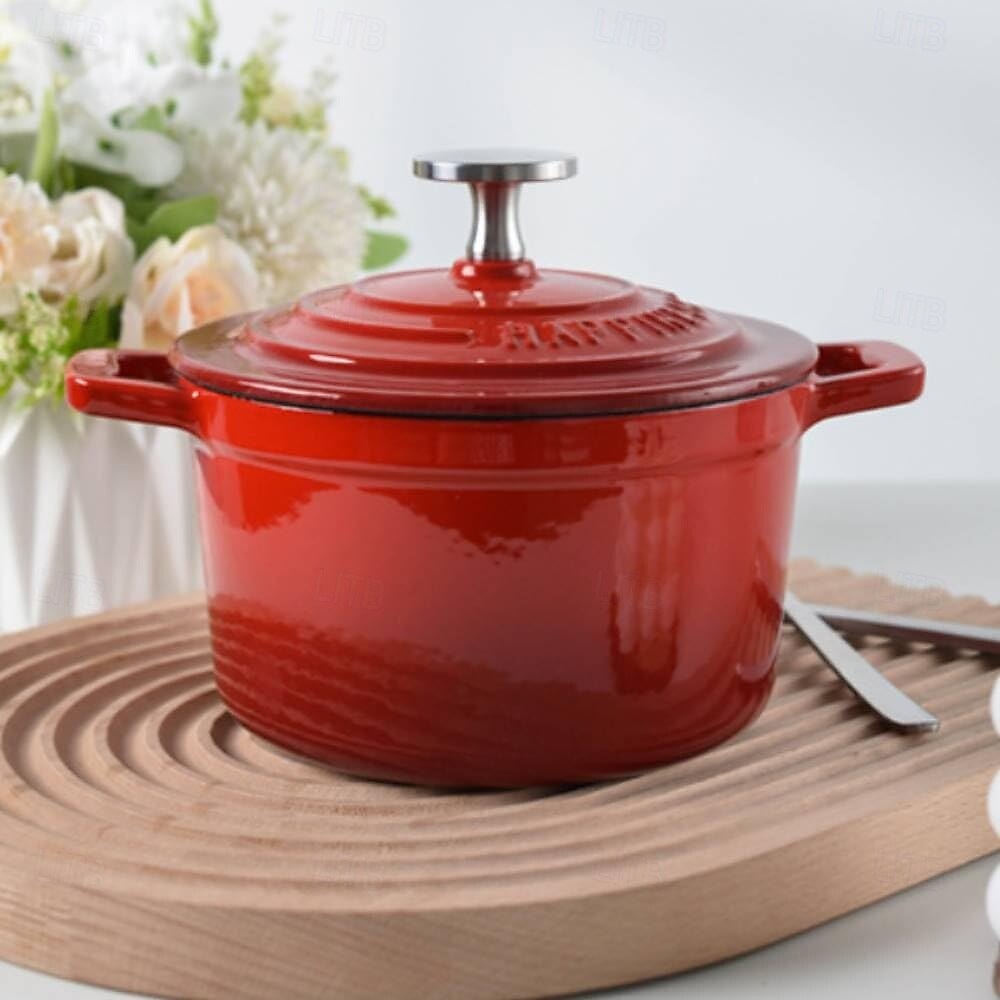 Panela de ferro fundido esmaltada mini de 1 litro de 2026 por $77.99 –P5