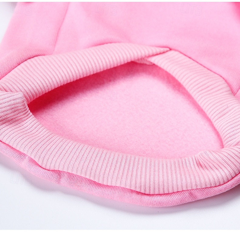 Small Dog Pink Hoodie - Little Beauty Pet Sweatshirt with Bow Accent - Great Gift for Dogs 2026 - $13.99 –P7