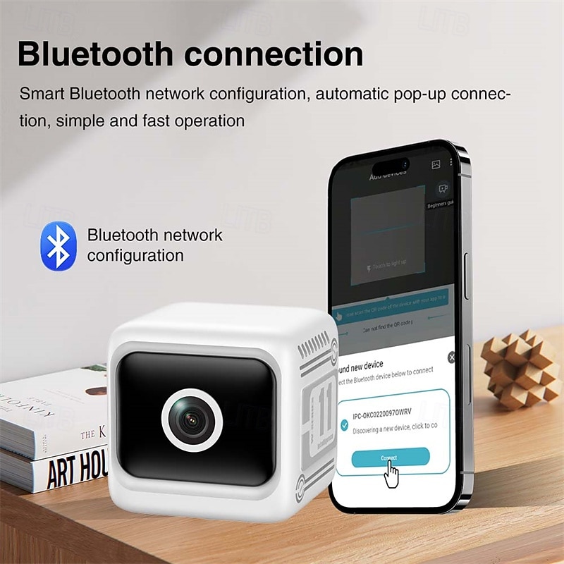 Night Vision HD Smart Camera Outdoor Surveillance System App Control & SD Cloud Storage (Card Not Included) - For Nanny/Camera Monitoring Property Protection Wireless Camera 2026 - $39.99 –P4