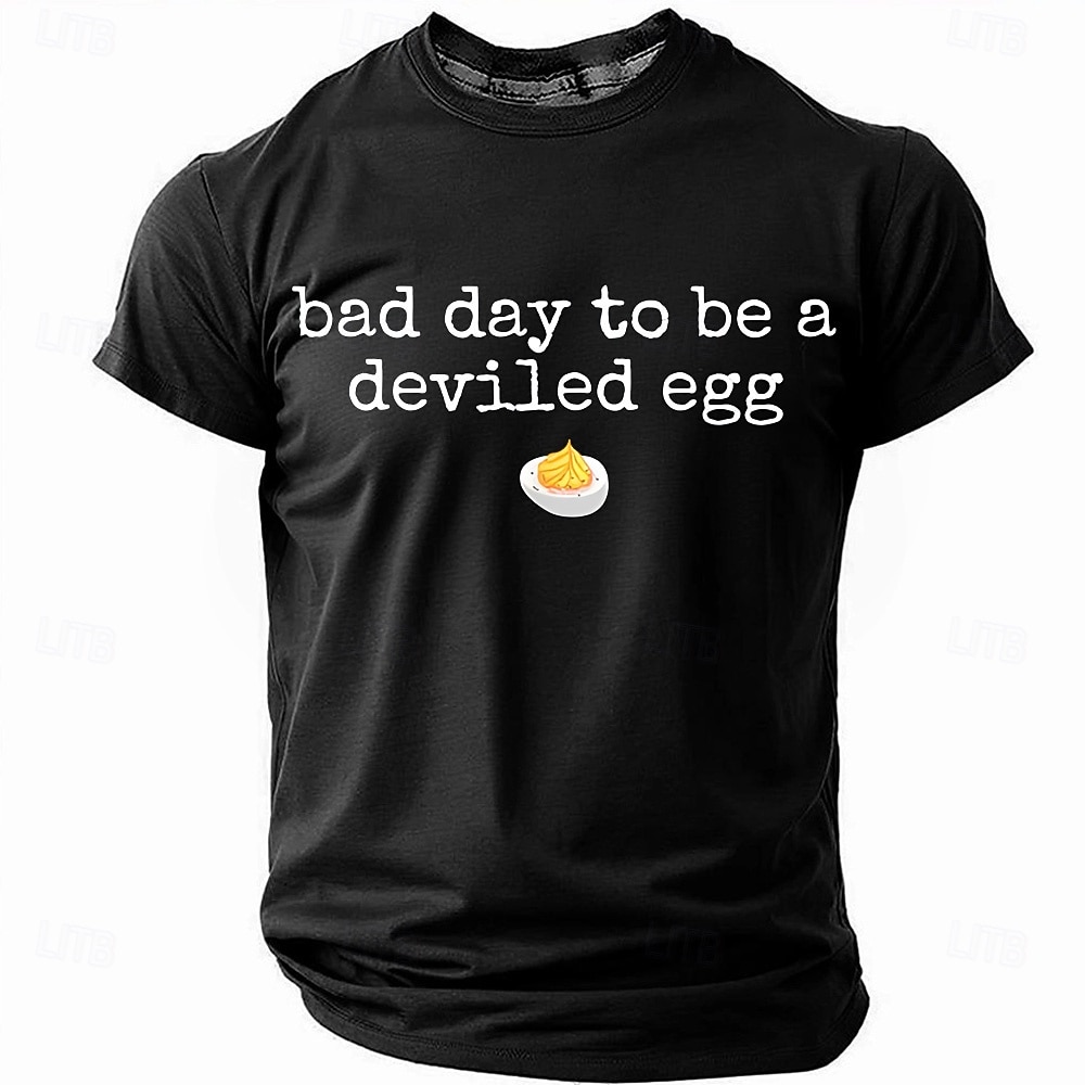 Per uomo Maglietta Divertente Uova Girocollo Abbigliamento Stampa 3D All'aperto Ufficio Streetwear Manica Corta Moda Quotidiano Classico del 2026 a $21.99 –P4