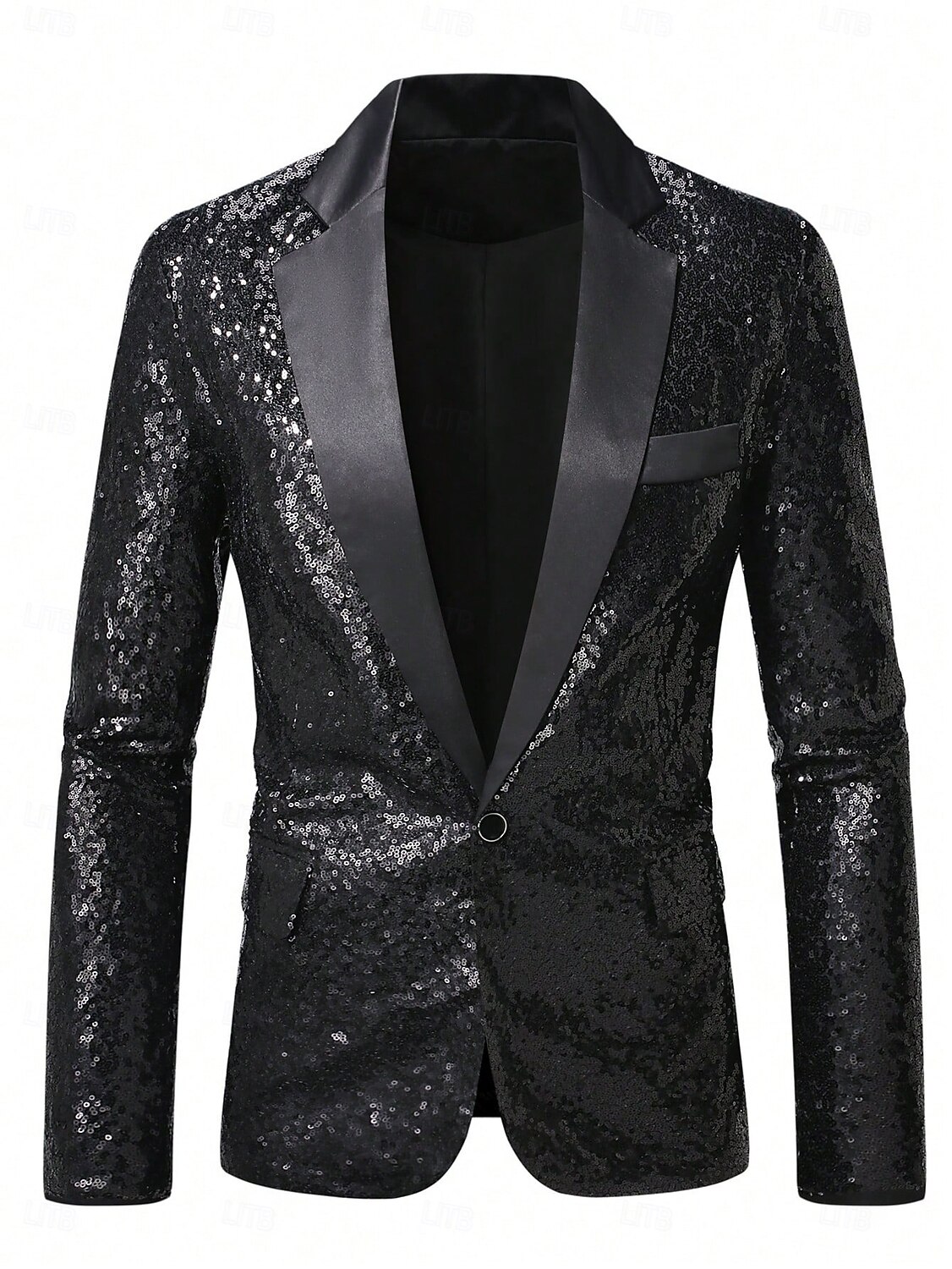 Discoteca Anos 80 Smoking Tailcoat Tamanho Grande Manga Comprida Discoteca Paetês Fantasia Homens Fantasia de Carnaval Baile de Máscaras Bandagem Parada do Orgulho Mês do Orgulho Adulto Casaco Outono de 2026 por $65.99 –P8