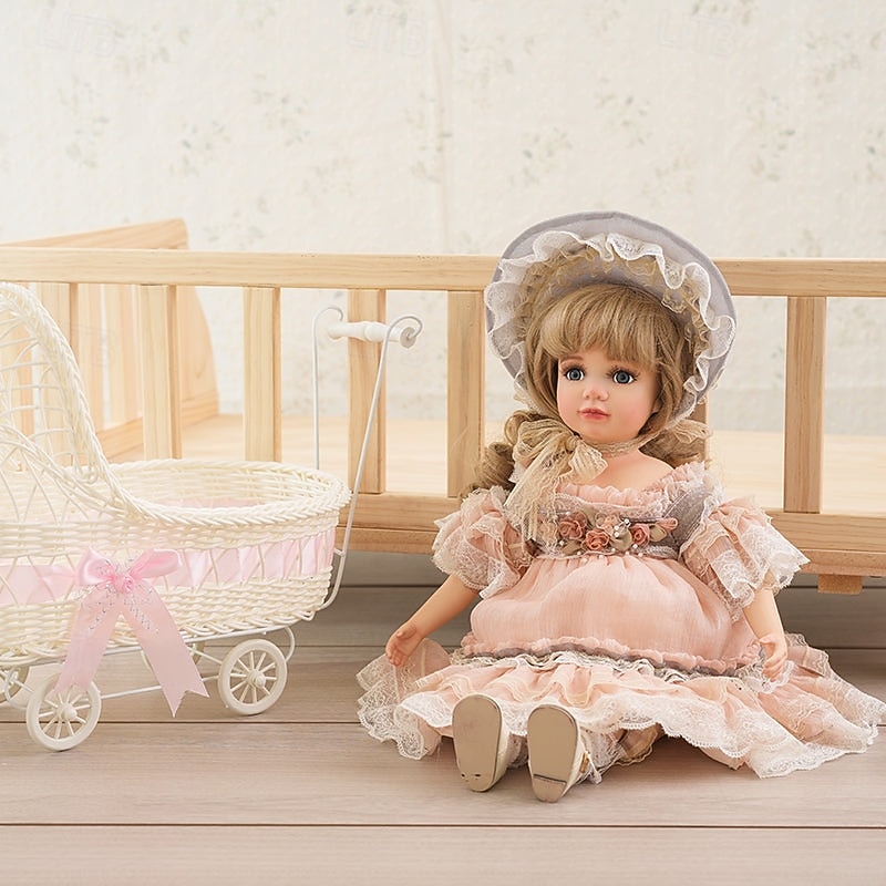 Vintage Porcelain Dockor Handmålad Palats Domstol Bisque Dockor 18 Tum Julklapp 2026 - $154.99 –P3