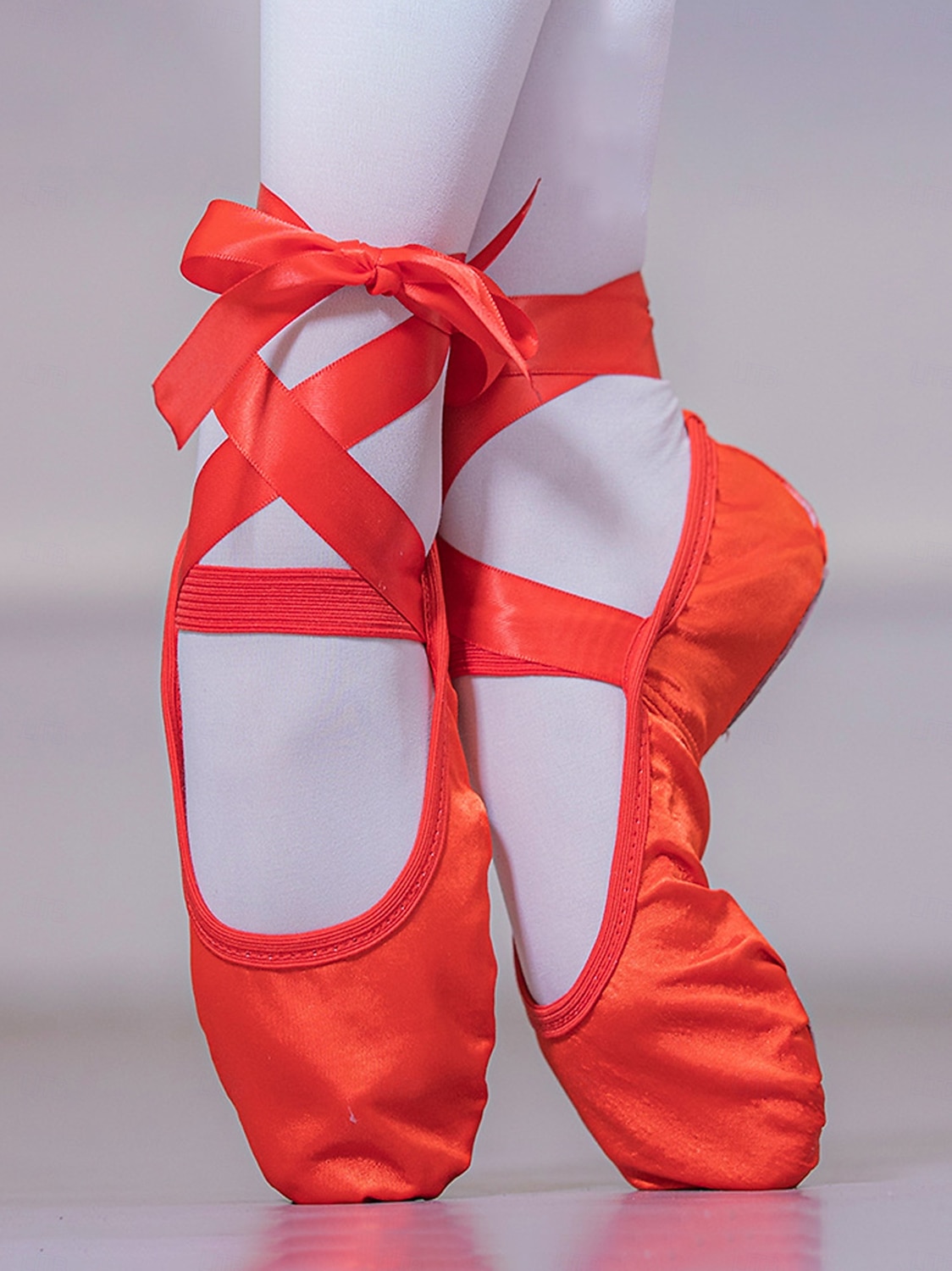 tyttöjen satiinista valmistetut balettitossut nauharemmillä - nuorten ammattilaisten harjoitteluun tarkoitetut tanssikengät lapsille ja teini-ikäisten balettiharjoitteluun 2026 - $11.99 –P1