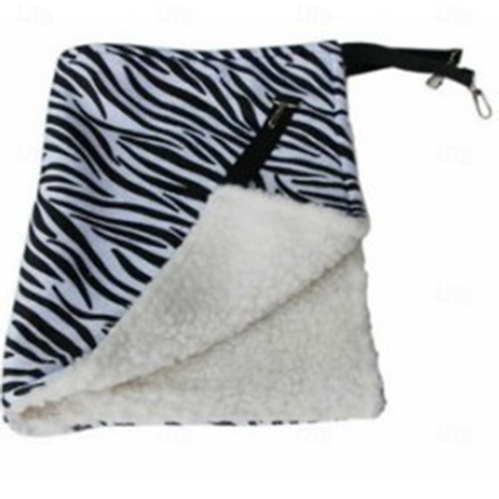 κομψή αιώρα γάτας με λεοπάρ μοτίβο - μαλακό βελούδινο κρεμαστό κρεβάτι για γάτες &μικρά κατοικίδια - άνετα &τάσεις 2025 - $13.99 –P10