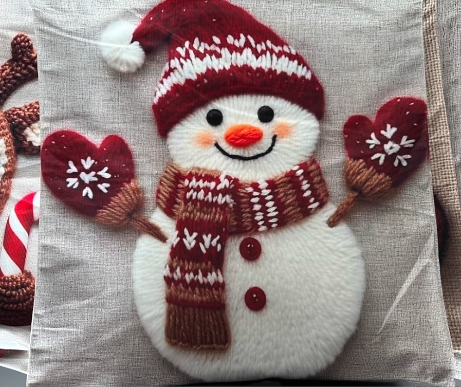 Рождественская серия, наволочка из 4 шт./1 шт., праздничный декоративный чехол для дивана, гостиной и дома, праздничный декор, 2D плоская печать 2026 - $5.49 –P1