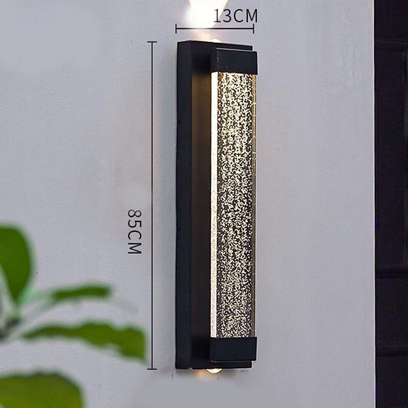 LED-buitenverlichting met bubbelglas, waterdichte zwarte buitenlamp voor wandmontage, geschikt voor buitenverlichting in huizen, vaste draad 2026 - $182.99 –P2