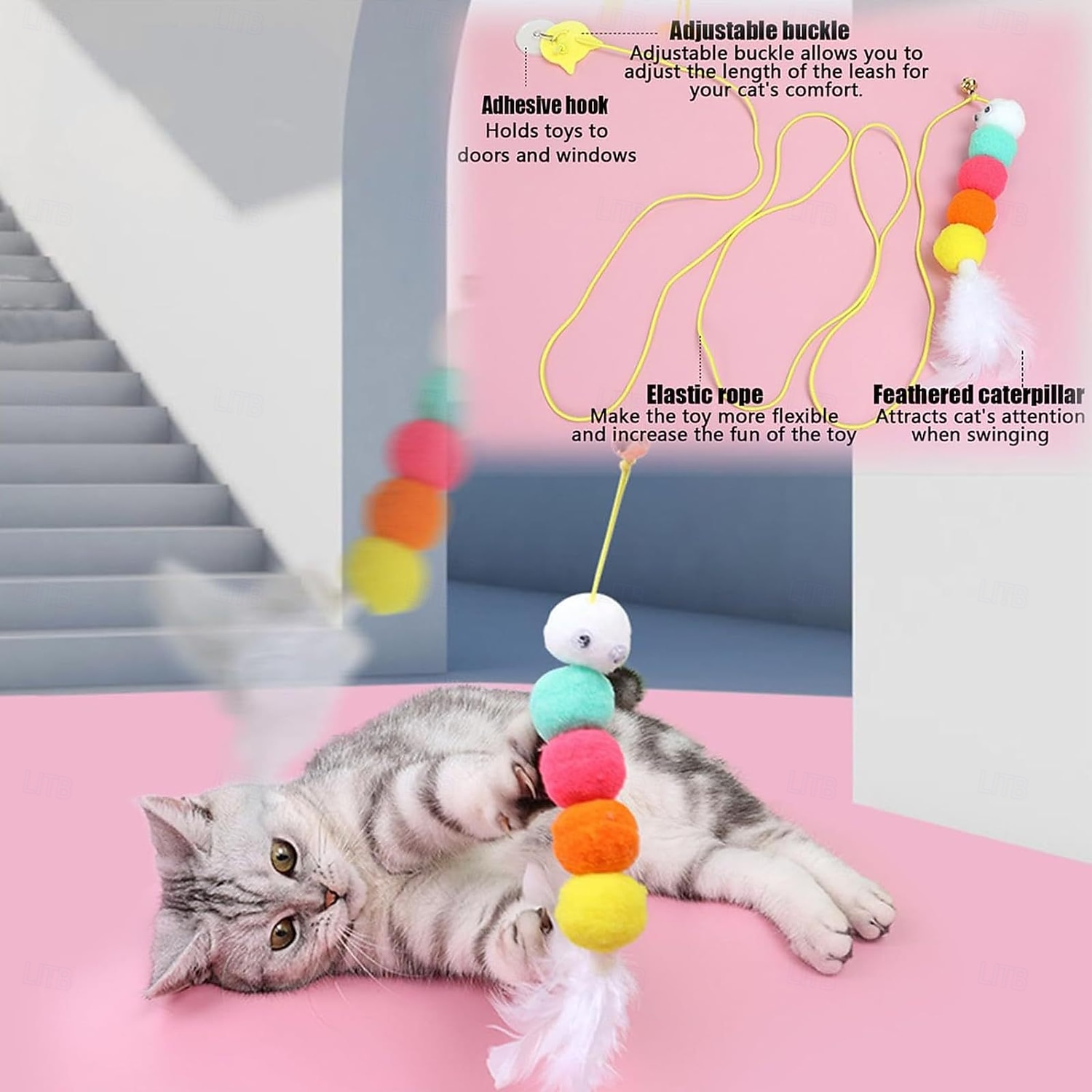 Cat Sleeping Bag Cat Sleeping Bag for Indoor Cats Cozy Winter Soft Plush Self Warm Kittens Indoor Sack 360Wrap Comfortable Pet Snuggle Sack for Cats 2026 - $27.99 –P10