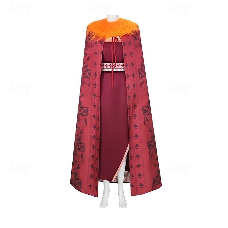 The Island Voyager Villain Matangi Dress Cloak Costume Carnival Costume Movie TV Theme Costumes for Women's Adults' Halloween Carnival Party Performance 2026 - $77.99 –P1