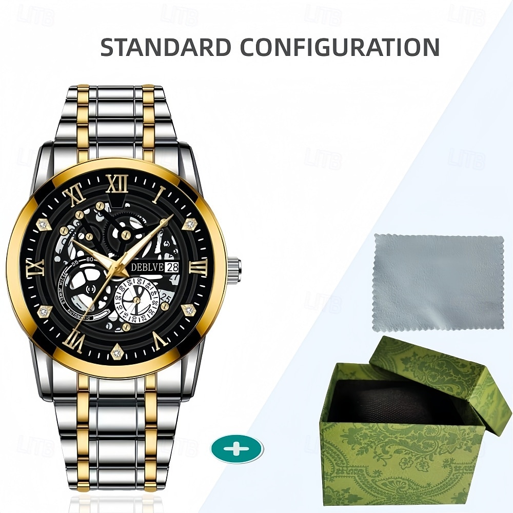 Advanced Men's Wristwatch Fashionable Men's Quartz Watch Fashionable Calendar Luminous Dial The Best Gift Choice for Men 2026 - $19.99 –P6