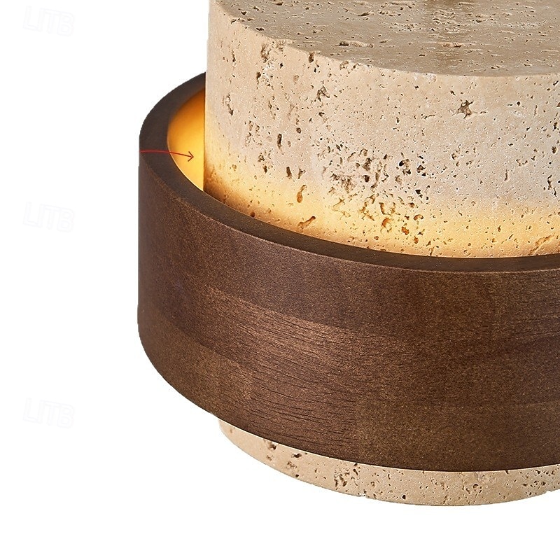 plafoniera semplice in travertino nero, lampada da soffitto semi-incassata, apparecchi di illuminazione E27 a 1 testa da posizionare vicino al soffitto, lampada a sospensione semplice e creativa, per del 2026 a $168.99 –P3