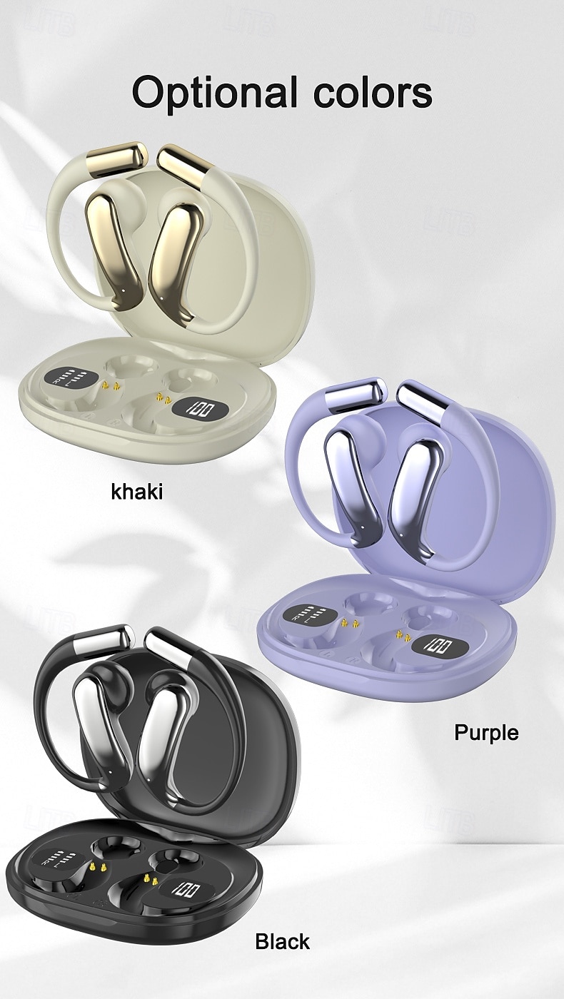 Intelligent AI Translation Earbuds Private-Mould OWS Semi-In-Ear Sports Earhook Bluetooth Earphones Extra-Long Battery Life Valentine's Day Gift 2026 - $26.99 –P13