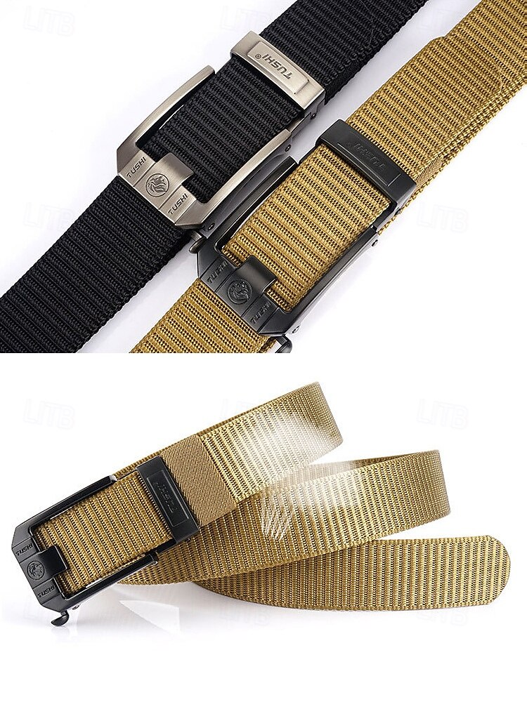 Men's Nylon Tactical Belt, Adjustable Size, Multiple Colors, Durable & Stylish for Outdoor and Everyday Use 2026 - $18.99 –P6